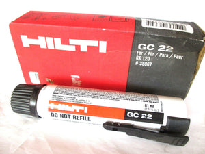 Hilti GC 22 Gas Canister Fuel Cell - GX120 Nailer Nail Gun Fastener Best By=8/18