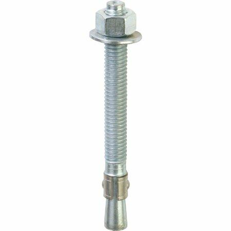 Red Head 3/8 In. x 5 In. Zinc Wedge Anchor Bolt 50084