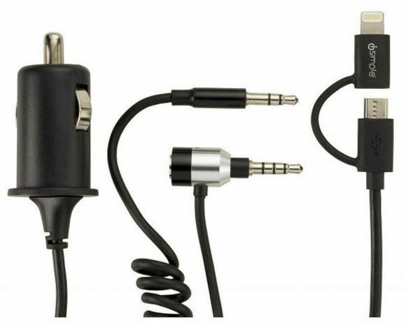 iSimple CallLinx Universal USB Car Connector 3.5mm Aux audio adapter